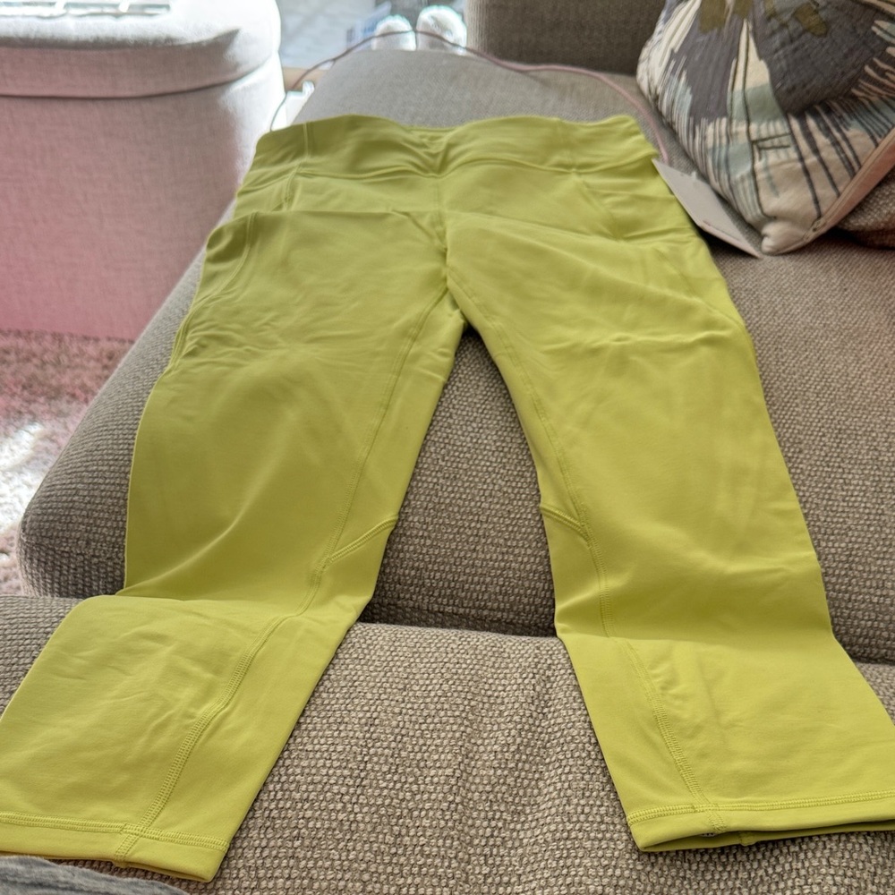 Lululemon Green Athletic Leggings